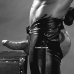 Leather Chaps Erection