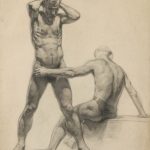 erotic drawings art Arkadi Martirosov, (1927 – 2015)