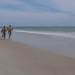 just mates running naked