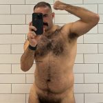 Hello God Bear-Art-Gods Pubic daddy shower selfie