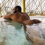 jacuzzi hairy arse exposed