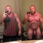 undressing dads selfie