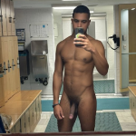 Me-and-my-penis locker room selfie
