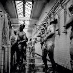 Vintage Tower Colliery Communal Shower