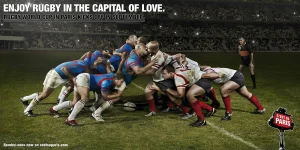 Rugby Kisses Paris