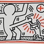 art by Keith Haring, 1985