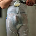 LYCRA DADS BULGE SHOWER SHOWERs