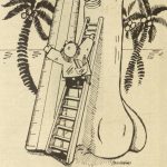 art – Big dick search – From Bay Area Reporter, 1977.