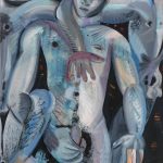 art-Three-blue-nudes-TristanmeBen-2018