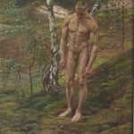 artist Max Seliger hombre-desnudo-en-un-paisaje