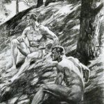 artist Max Seliger male nudes