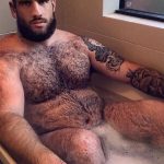 hairy gods wolf hairy naked bath