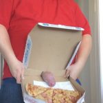 slow wanking pizza delivery cock