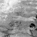 vintage life magazine naked swimmers University of Michigan Swimming 1938