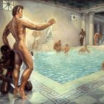 George Quaintance Art baths-of-ancient-rome