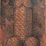 art – Martin Wong small brick penis , 1985