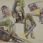 art workman – Carl Sprinchorn – A Hot Spring Day at Jerry’s Landing (1941)