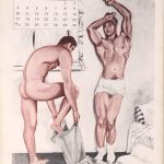 locker room todays-physique-calendar-1965-oct