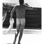 arse-vintage- Actors Steve McQueen Naked Outdoors 1963