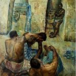 art – Ahmad Nasha’at Al Zuaby – The Bathers