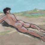 artist-Richard-Stabbert-nude-male-model-beach-arse