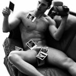 vintage-irish-sex-toy-black-and-white-male-nude-poloraid-selfie