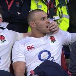 Rugby Bromance Dylan Hartley flirtatiously place his finger in Jonathan Joseph’s mouth
