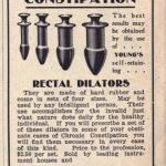 butt plug history Dr Youngs Ideal Rectal Dilators_Advertisement_Detroit Medical Journal_August1905