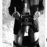 vintage Robert Mapplethrope Self-portrait, ca. 1973