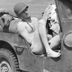 vintage ww2 naked soldier no uniform