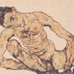 Egon-Schiele-Aktselbstbildnis Art Nude males