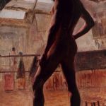 ART antonio-m Eliseu Visconti Life Study 1894