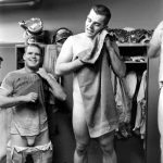 Life Magazine Northwestern Football- Player With Towel