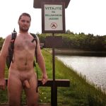 Peter in Slovakia naked art To Lake Beljanskom, Slovakia