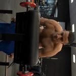 a man exercises his penis at the gym 2