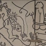 a work erotic by Keith-Haring-art-1989