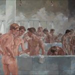 art Sergey Sovkov naked swimming