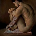 art naked man Marco Grassi 1985) Italian painter.