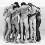 bromance naked group hug