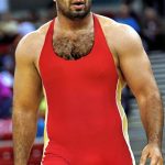 bulge hairy wrestler