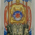 0 – VII – The Chariot thoth tarot art