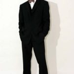 Businessman in suit model