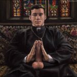 chris-Mann ART PRIEST WANKING