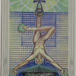 XII – The Hanged Man thoth art tarot down