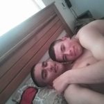 army lads lovers cuddle