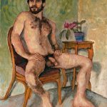 art – Chris Mann – Man in Corner