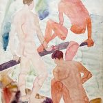 art – Jean Paul Slusser – Bathers