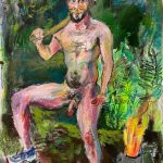 art – Paul Seidell – Jason with an Axe, or Gays Gone Camping