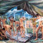art communal showers – George Douglas Pepper – Mobile Showers