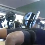 a gym bulge